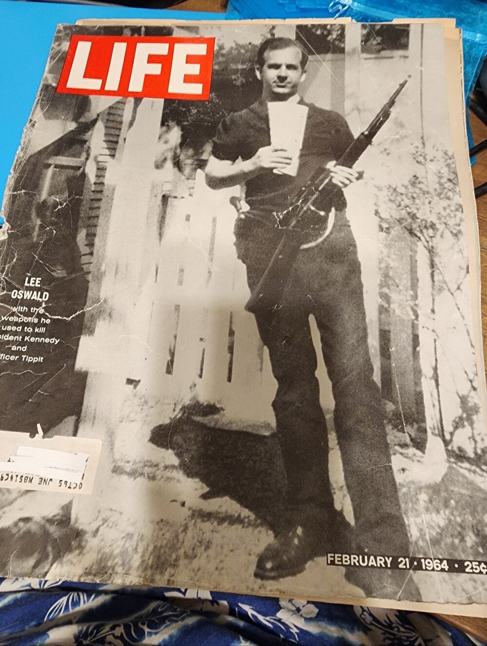 Life Magazine Vintage Black & White Cover Print